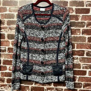 Faber Finest Fashion Striped Cardigan